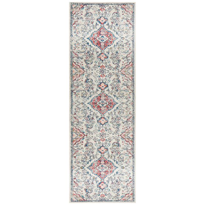 Aydin Pastel Transitional Medallion Contemporary Runner Rug, Rugs, Ozark Home 