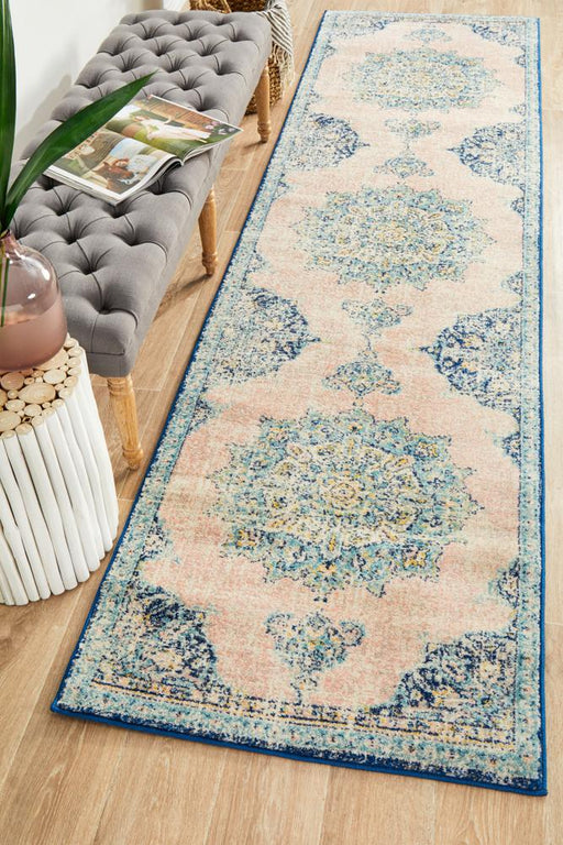 Aydin Flamingo Transitional Medallion Contemporary Runner Rug, Rugs, Ozark Home 