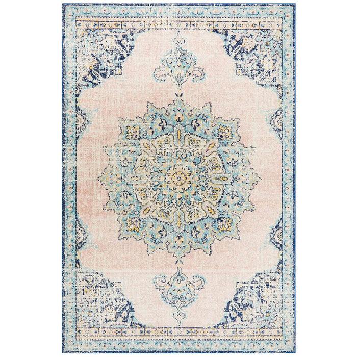 Aydin Flamingo Transitional Medallion Contemporary Rug, Rugs, Ozark Home 