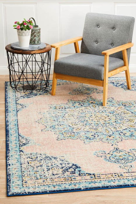 Aydin Flamingo Transitional Medallion Contemporary Rug, Rugs, Ozark Home 