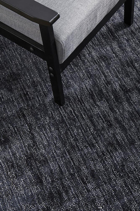 Amroha Denim Handloom Viscose Contemporary Rug, Rugs, Ozark Home 