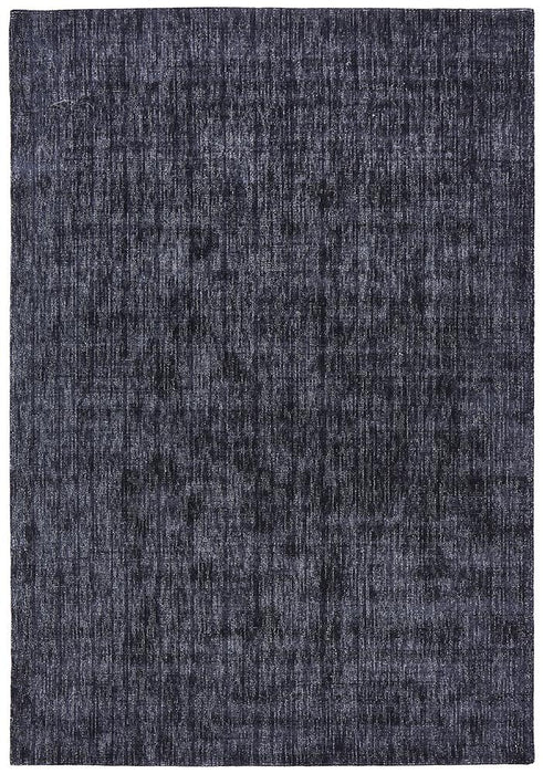 Amroha Denim Handloom Viscose Contemporary Rug, Rugs, Ozark Home 