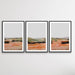 Afternoon View - Three Piece Landscape Print Set, Wall Art, Ozark Home 