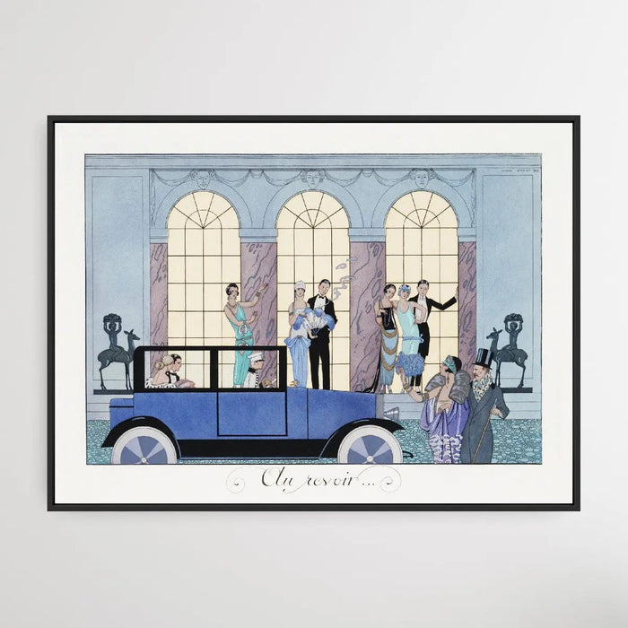 Au Revoir (1920) by George Barbier, Wall Art, Ozark Home 