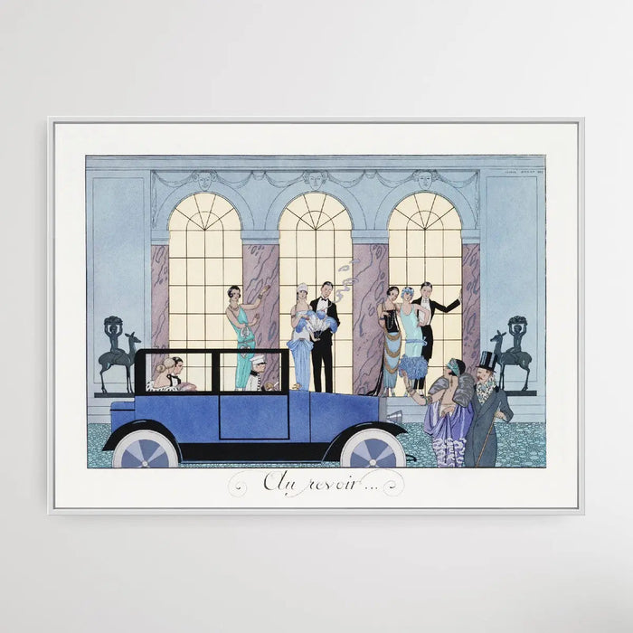 Au Revoir (1920) by George Barbier, Wall Art, Ozark Home 