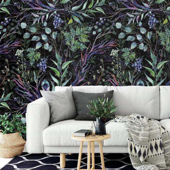 Australian Forest - Dark Wallpaper With Beautiful Forest Foliage