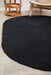 Bagli Black Oval Chunky Jute Rug, Rugs, Ozark Home 