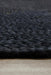 Bagli Black Oval Chunky Jute Rug, Rugs, Ozark Home 
