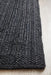 Bagli Black Chunky Jute Runner Rug, Rugs, Ozark Home 