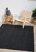 Bagli Black Rectangle Chunky Jute Rug, Rugs, Ozark Home 