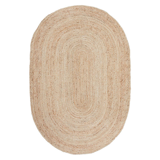 Bagli Natural Oval Chunky Jute Rug - Ozark Home