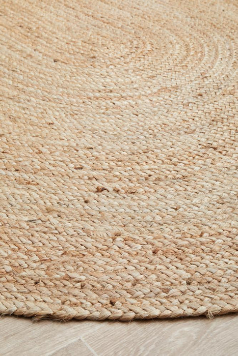 Bagli Natural Oval Chunky Jute Rug, Rugs, Ozark Home 