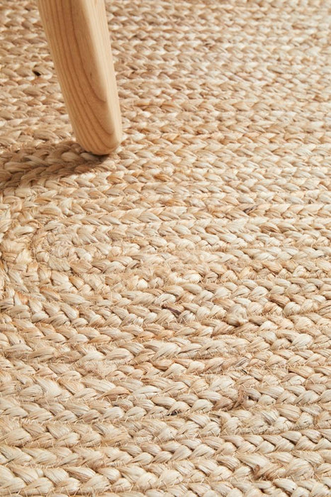 Bagli Natural Oval Chunky Jute Rug, Rugs, Ozark Home 