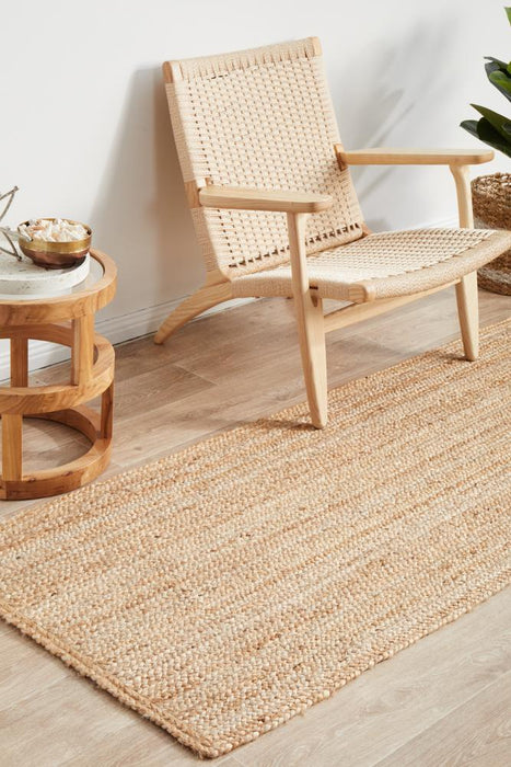 Bagli Natural Chunky Jute Runner Rug, Rugs, Ozark Home 