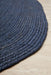 Bagli Navy Oval Chunky Jute Rug, Rugs, Ozark Home 