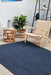 Bagli Navy Rectangle Chunky Jute Rug, Rugs, Ozark Home 