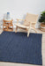 Bagli Navy Rectangle Chunky Jute Rug, Rugs, Ozark Home 