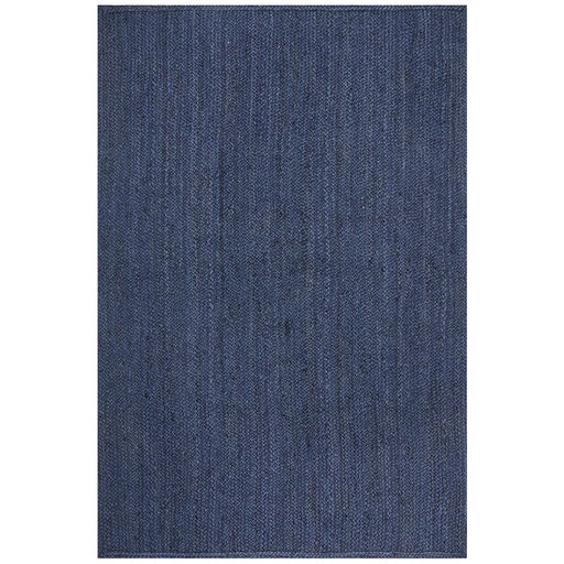 Bagli Navy Rectangle Chunky Jute Rug, Rugs, Ozark Home 