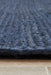 Bagli Navy Rectangle Chunky Jute Rug, Rugs, Ozark Home 