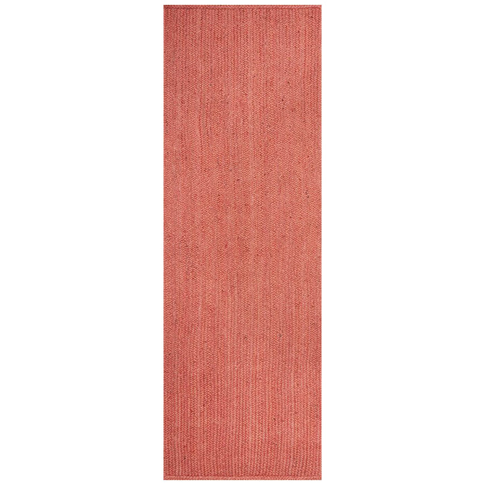 Bagli Terracotta Rectangle Chunky Jute Runner Rug, Rugs, Ozark Home 