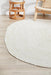 Bagli White Oval Chunky Jute Rug, Rugs, Ozark Home 