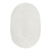 Bagli White Oval Chunky Jute Rug, Rugs, Ozark Home 