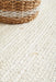 Bagli White Chunky Jute Runner Rug, Rugs, Ozark Home 