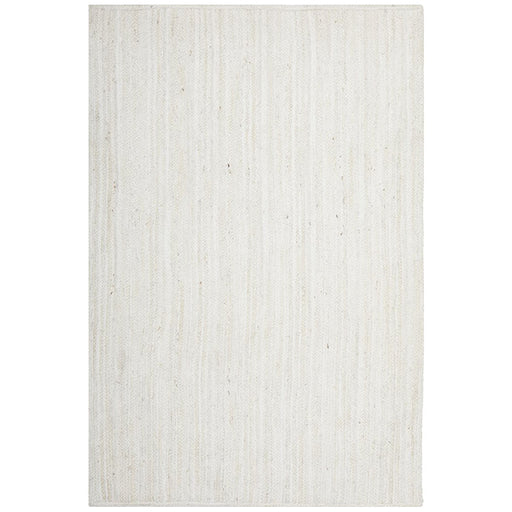 Bagli White Rectangle Chunky Jute Rug, Rugs, Ozark Home 