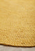 Bagli Yellow Oval Chunky Jute Rug, Rugs, Ozark Home 