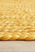 Bagli Yellow Chunky Jute Runner Rug, Rugs, Ozark Home 