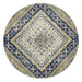 Bursa Navy Round Diamond Medallion Vintage Rug, Rugs, Ozark Home 