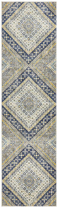 Bursa Navy Diamond Medallion Vintage Rug, Rugs, Ozark Home 