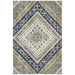 Bursa Navy Diamond Medallion Vintage Rug, Rugs, Ozark Home 