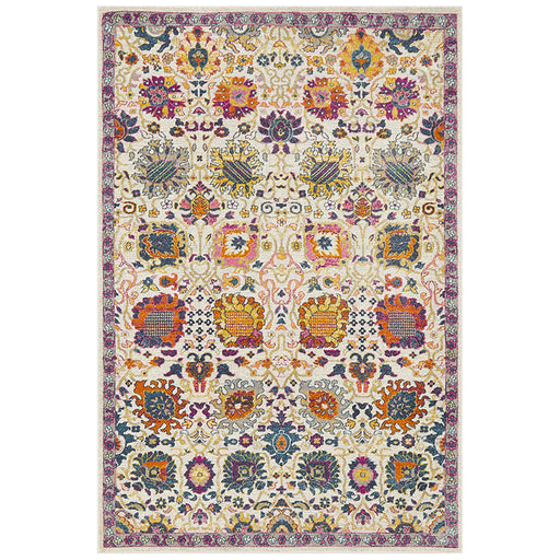 Bursa Multicoloured Floral Pattern Vintage Rug, Rugs, Ozark Home 