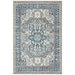 Bursa Blue Mist Floral Medallion Vintage Rug, Rugs, Ozark Home 