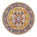 Bursa Multicoloured Round Floral Pattern Medallion Vintage Rug, Rugs, Ozark Home 