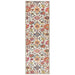 Bursa Multicoloured Floral Garden Medallion Vintage Runner Rug, Rugs, Ozark Home 
