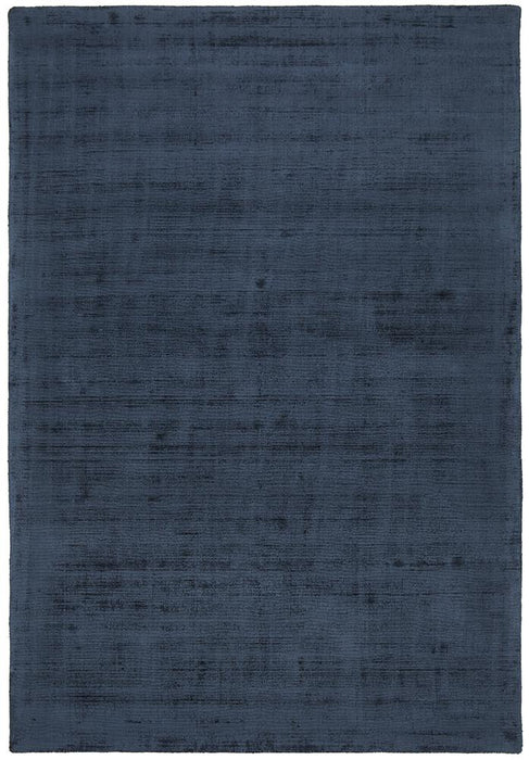 Ballari Denim Handloom Viscose Contemporary Rug, Rugs, Ozark Home 