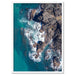 Rocky Coast from Above I  - Art Print, Wall Art, Ozark Home 