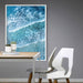 Aerial Ocean Waves & Tiny Surfers III - Art Print, Wall Art, Ozark Home 