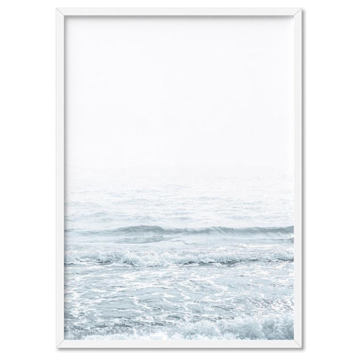 Clear Water Ocean Pastels - Art Print, Wall Art, Ozark Home 