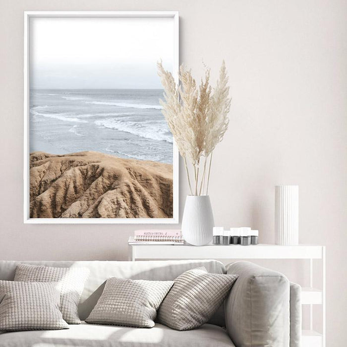 Ocean View from Rocky Coast - Art Print, Wall Art, Ozark Home 