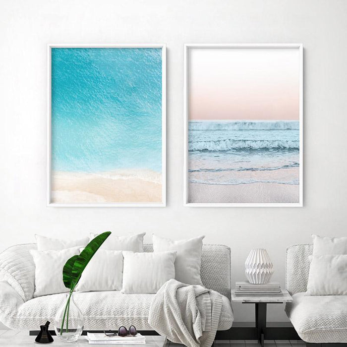 Into the Blue Ocean - Art Print, Wall Art, Ozark Home 