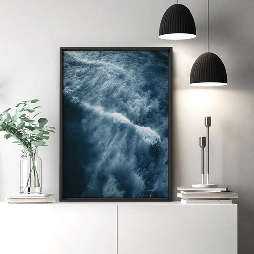 Dark Ocean Waves - Art Print, Wall Art, Ozark Home 