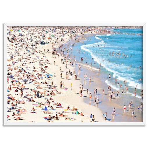 Iconic Bondi Beach in Summer - Art Print, Wall Art, Ozark Home 