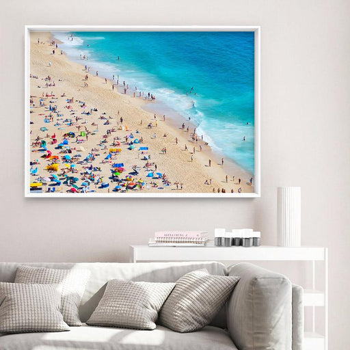 Summer on the Beach - Art Print, Wall Art, Ozark Home 