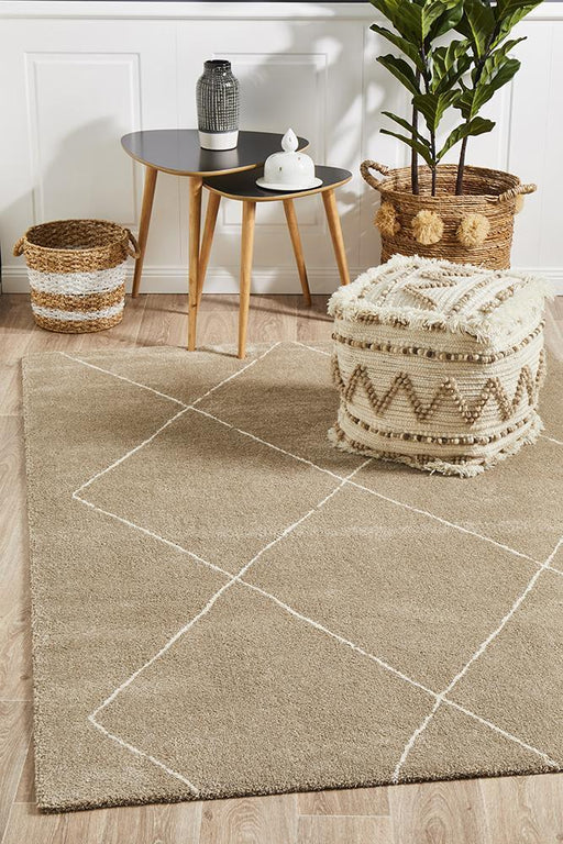 Battice Natural Diamond Geometric Contemporary Rug, Rugs, Ozark Home 