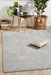 Battice Silver Diamond Geometric Contemporary Rug, Rugs, Ozark Home 