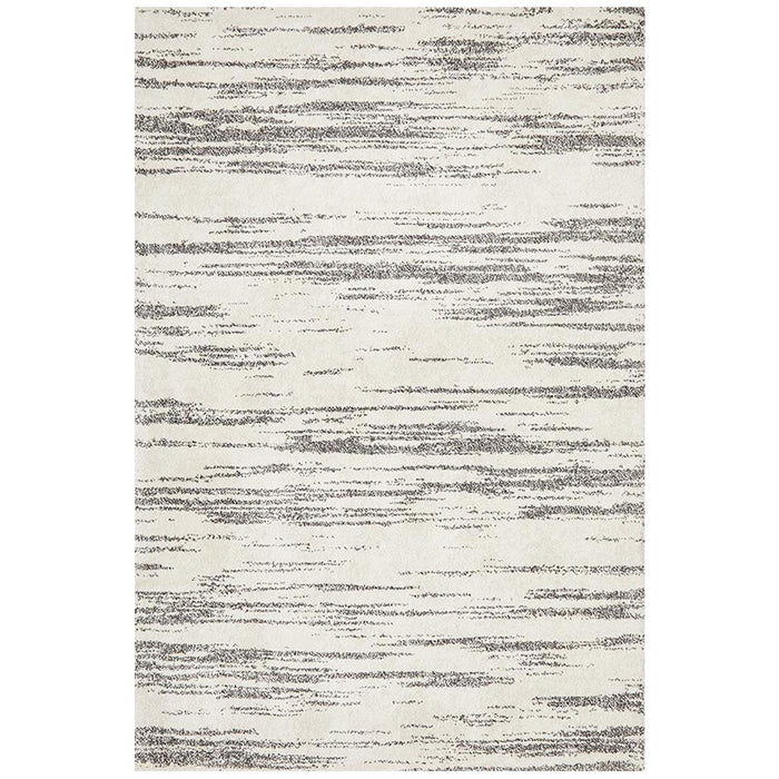 Battice Charcoal Abstract Line Contemporary Rug, Rugs, Ozark Home 