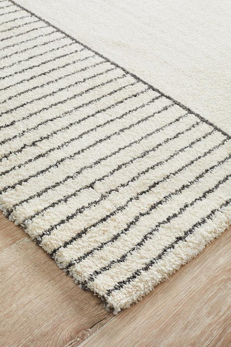 Battice Ivory Geometric Print Contemporary Rug, Rugs, Ozark Home 